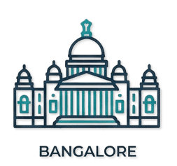 Bangalore landmark illustration