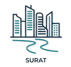 Surat landmark illustration